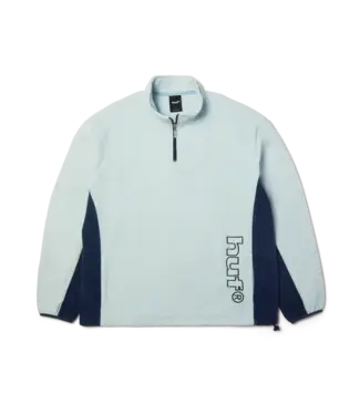 HUF Basecamp Quarter Zip Polar Fleece - Sky Blue HUF Basecamp Quarter Zip Polar Fleece - Sky Blue