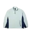 HUF Basecamp Quarter Zip Polar Fleece - Sky Blue