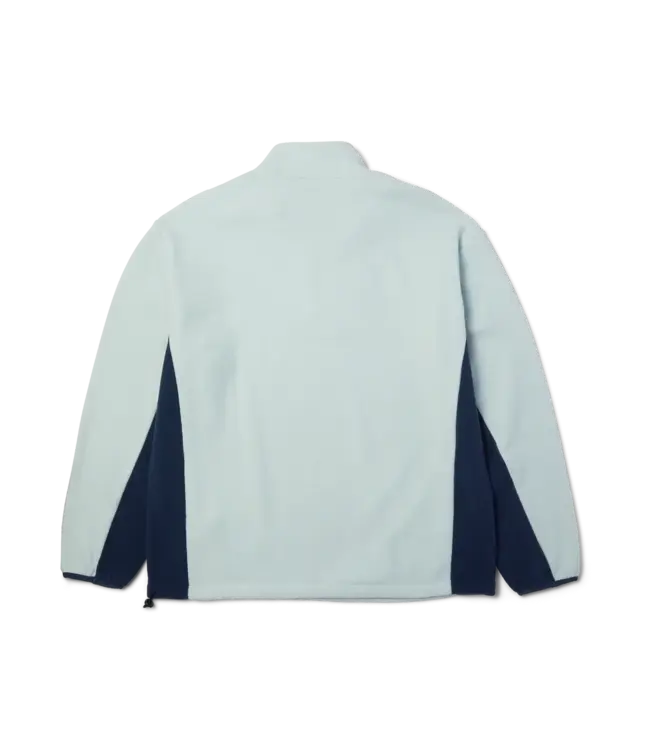 HUF Basecamp Quarter Zip Polar Fleece - Sky Blue