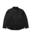 HUF Carson Overdyed Denim Ls Shirt - Black