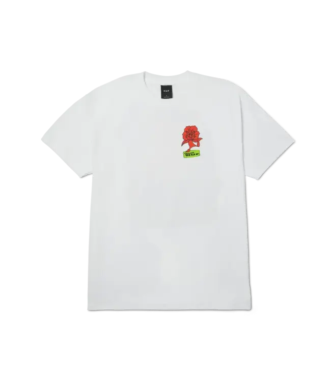 HUF Flower District Ss Tee - White