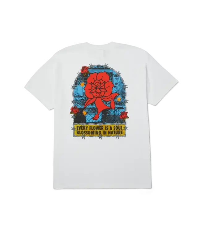 HUF Flower District Ss Tee - White