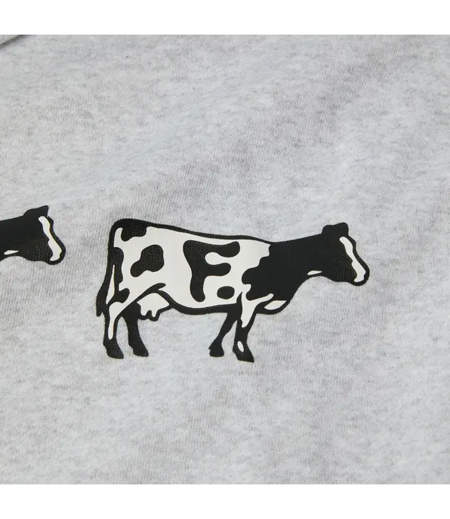 HUF Moo Po Hoodie - Heather Grey