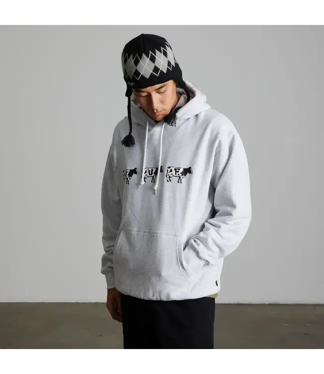HUF Moo Po Hoodie - Heather Grey