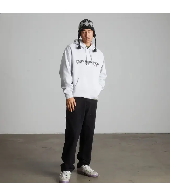 HUF Moo Po Hoodie - Heather Grey