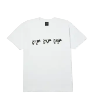 HUF Moo Ss Tee - White