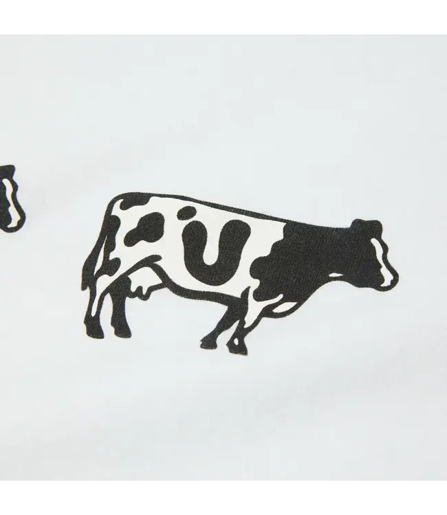 HUF Moo Ss Tee - White