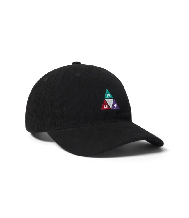 HUF Prism Tt Cord 6 Panel Cv Hat - Black