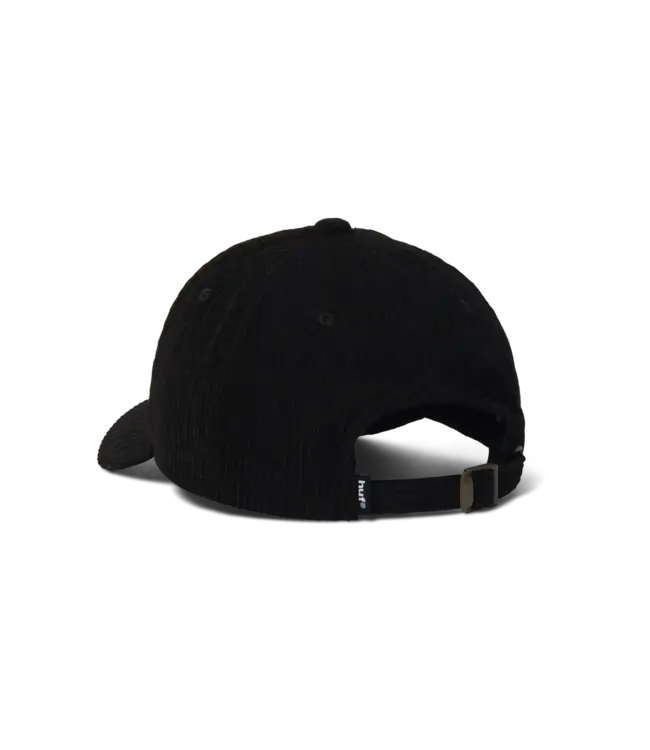 HUF Prism Tt Cord 6 Panel Cv Hat - Black