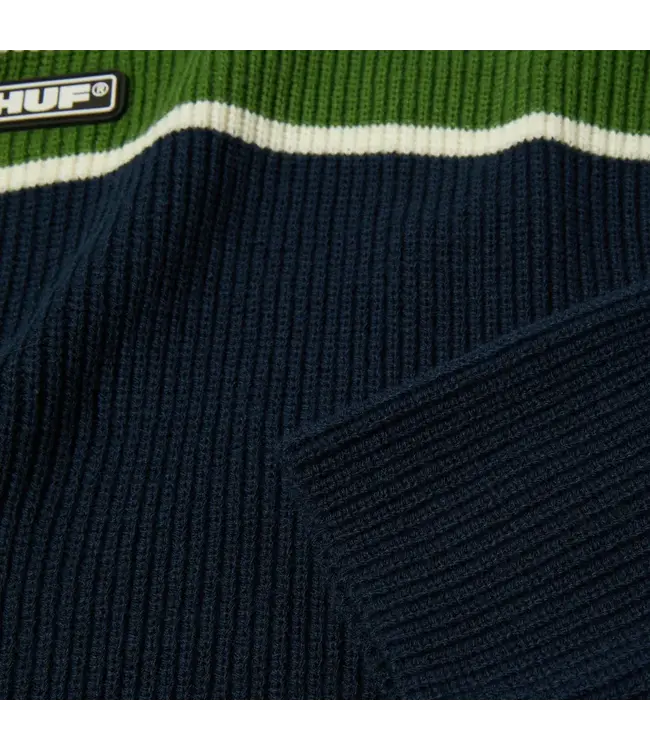 HUF Winnfield Crewneck Sweater - Navy