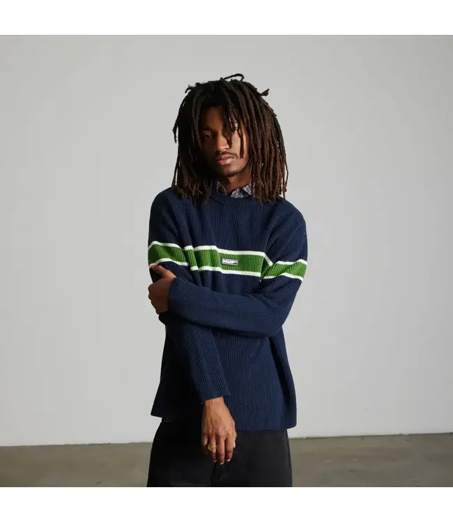 HUF Winnfield Crewneck Sweater - Navy