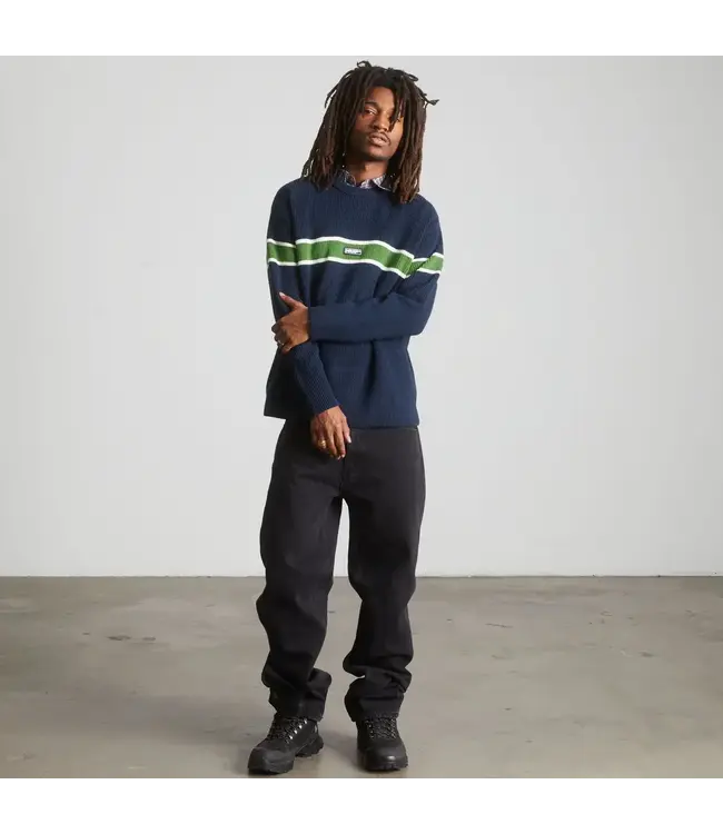 HUF Winnfield Crewneck Sweater - Navy