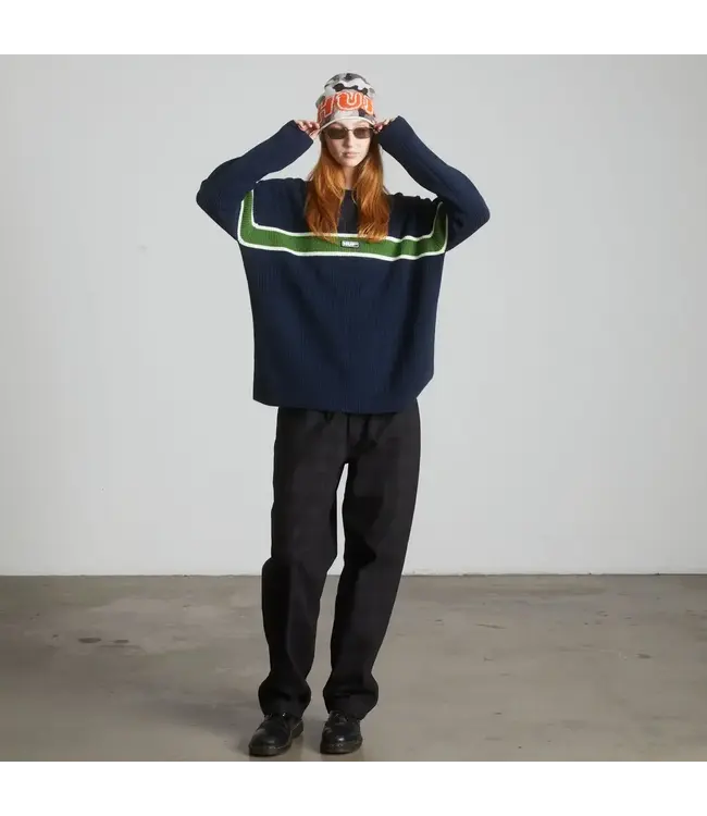 HUF Winnfield Crewneck Sweater - Navy