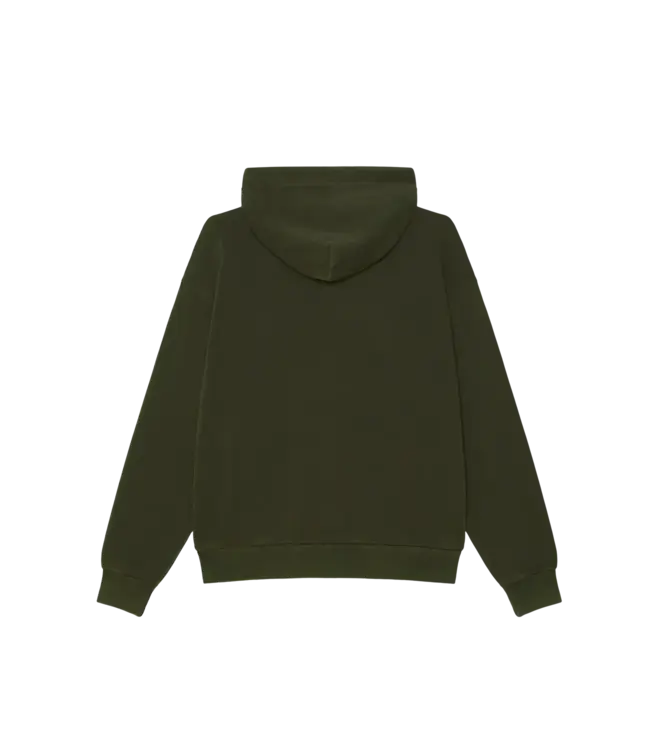 OBEY Obey Gothic Zip Hood - Dusty Black Olive