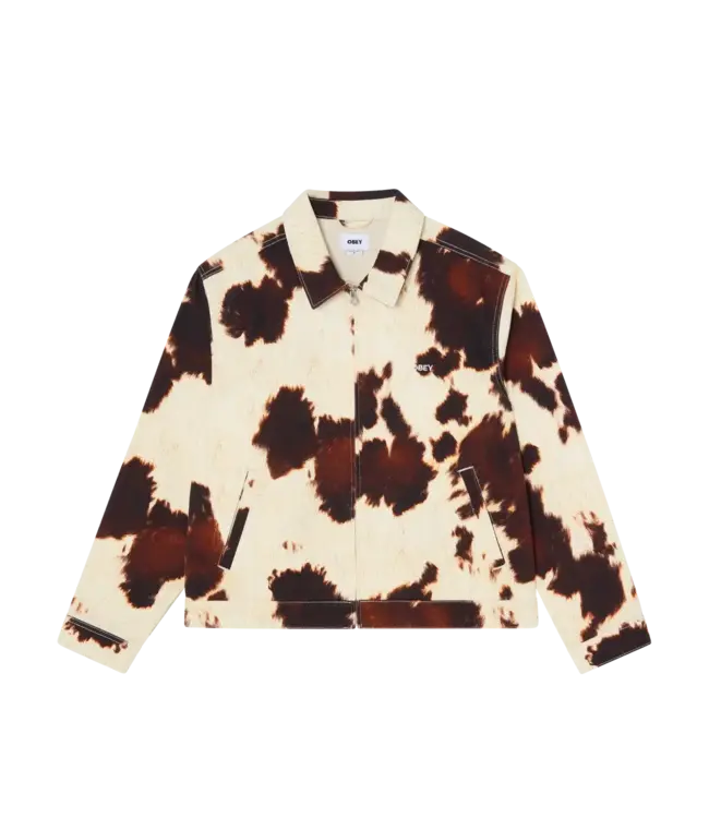 OBEY Obey Workshop Jacket - Cow Print