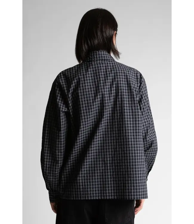 WASTED PARIS Cross Shirt - Black Tartan
