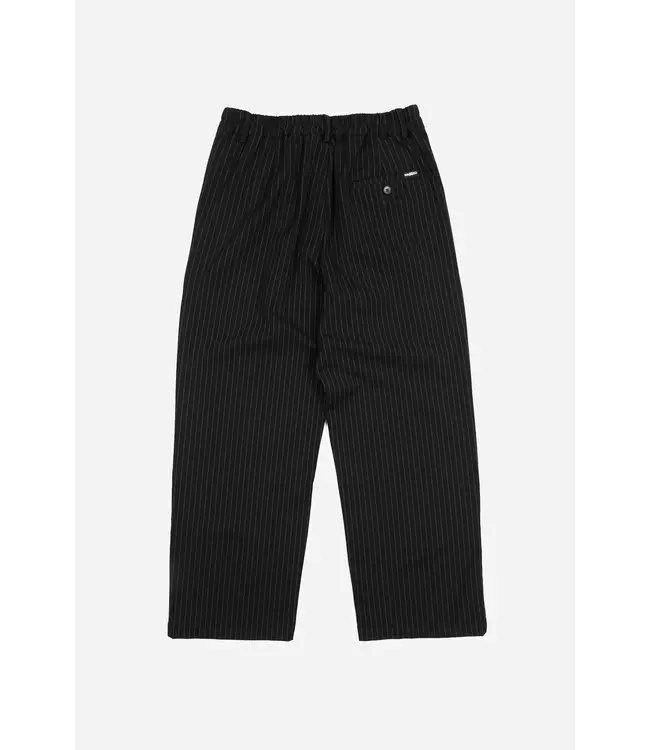 WASTED PARIS Script Pleated Pant - Black