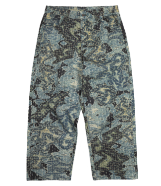 WASTED PARIS Trompe L'Oeil Boro Grant Pant - Blue WASTED PARIS Trompe L'Oeil Boro Grant Pant - Blue