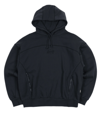 WASTED PARIS Vesper Boxy Hoodie - Night Blue