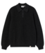 CARHARTT WIP L/S Miles Polo - Black