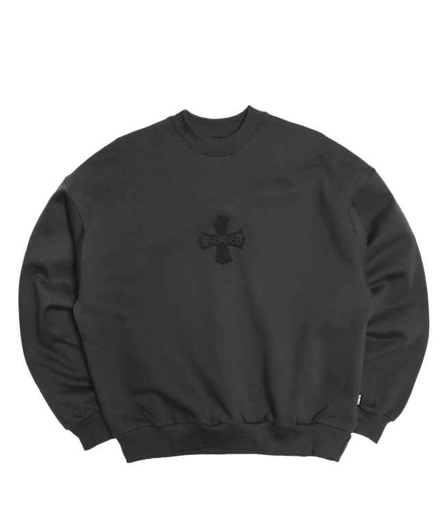 WASTED PARIS Ordo Crewneck - Old Black