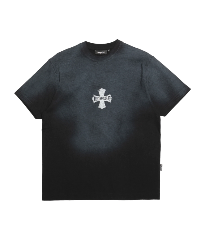 WASTED PARIS Ordo T-Shirt - Washed Black