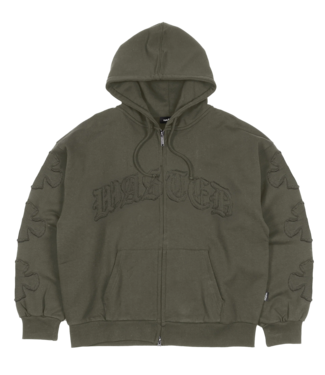 WASTED PARIS Ordo Zip Hoodie - Army Green