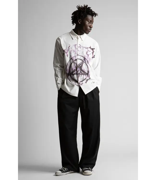 WASTED PARIS Banshee Shirt - Natural White