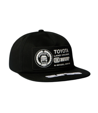HUF Land Cruiser Rally Snapback - Black