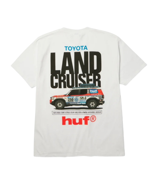 HUF Land Cruiser Rally Ss Tee - White