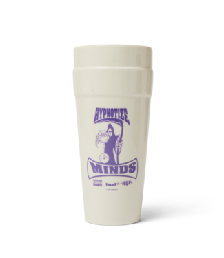 HUF Three 6 Mafia Ceramic Double Cup - White
