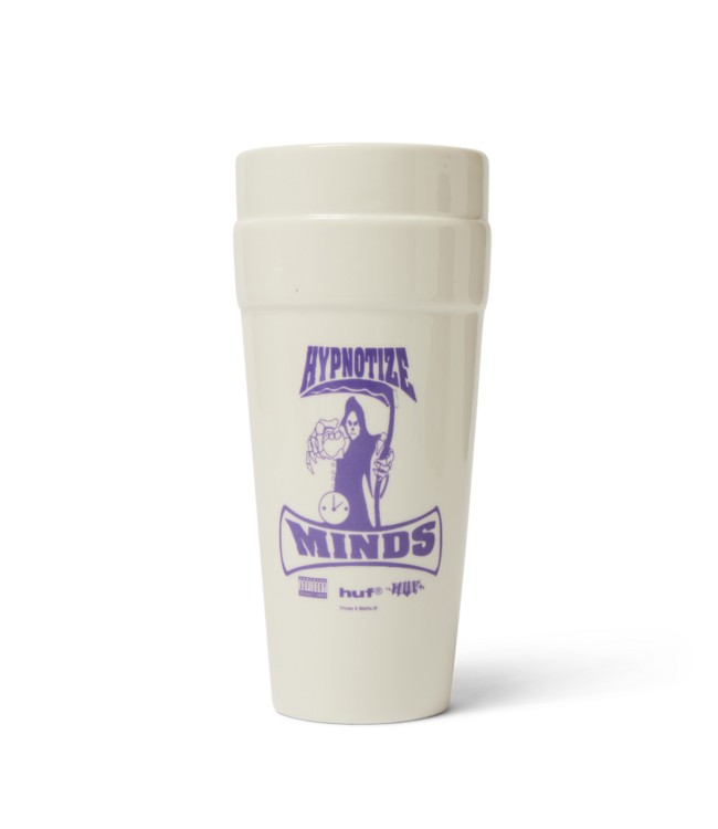 HUF Three 6 Mafia Ceramic Double Cup - White