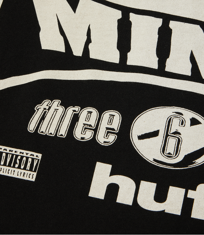 HUF Most Known Unknown Ss Tee - Washed Black