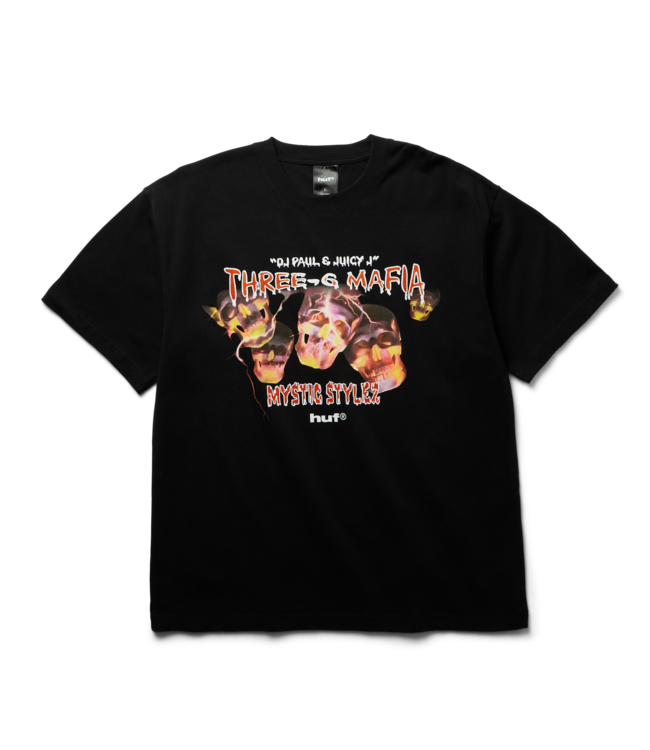 HUF Mystic Styles Ss Tee - Black