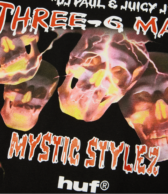 HUF Mystic Styles Ss Tee - Black