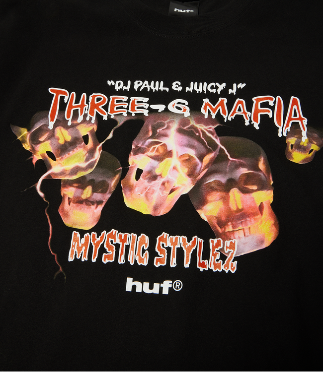 HUF Mystic Styles Ss Tee - Black