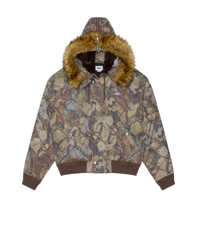 OBEY Obey N-2B Short Parka - Fence Camo