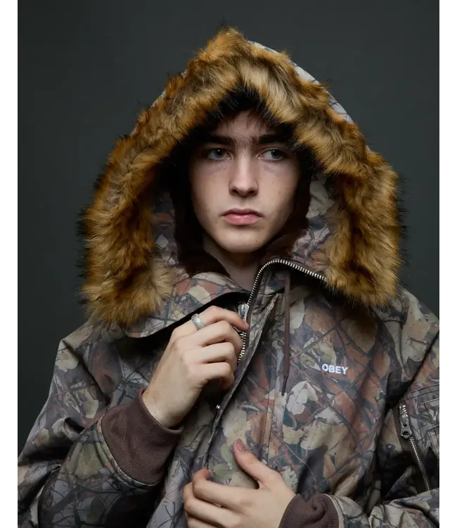 OBEY Obey N-2B Short Parka - Fence Camo