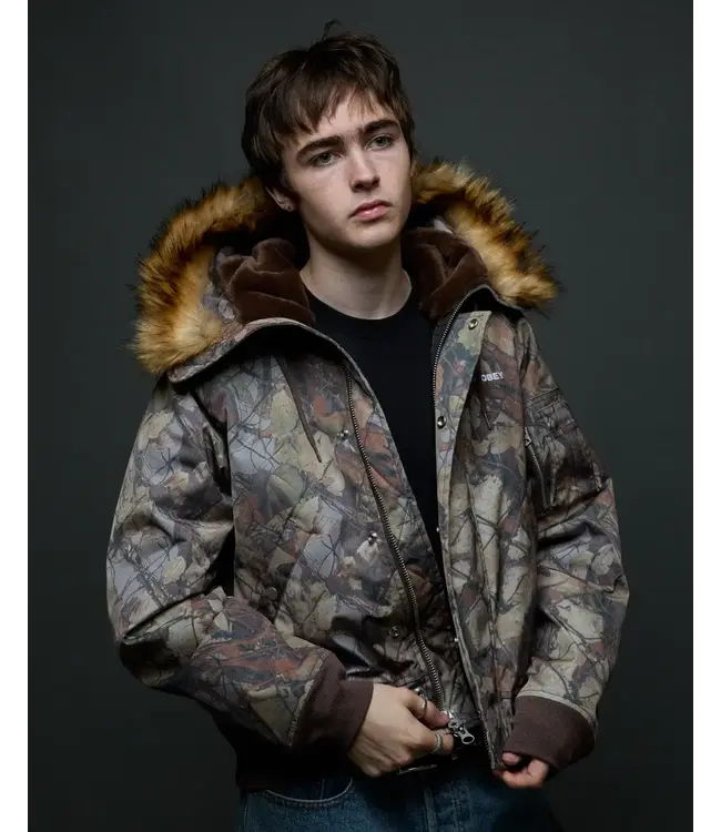 OBEY Obey N-2B Short Parka - Fence Camo