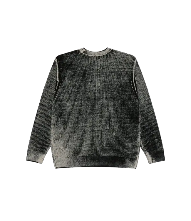 OBEY Obey Spray Effect Sweater - Dark Black M