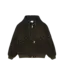 OBEY Obey Studded Zip Up Jacket - Dark Leopar
