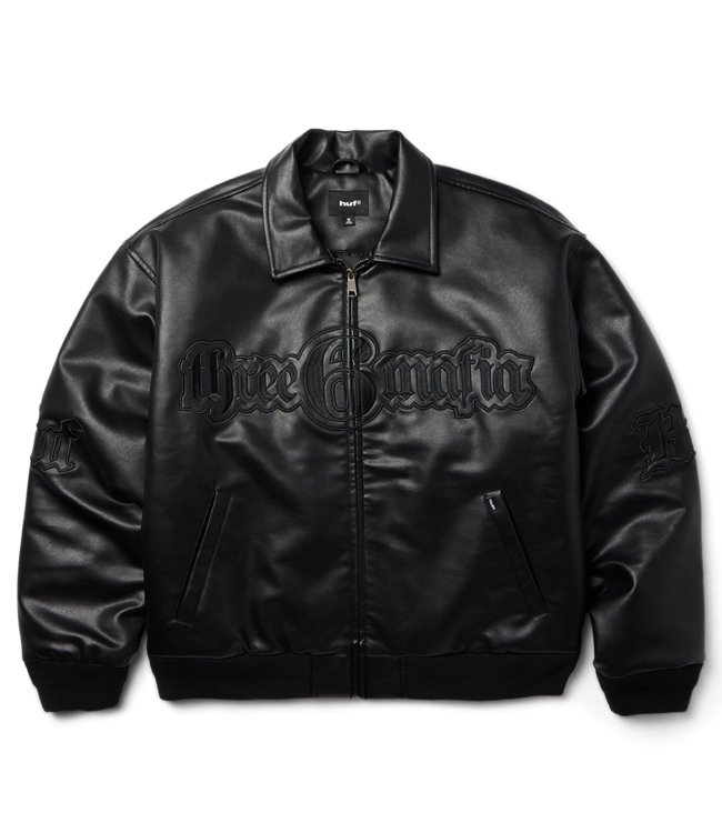 HUF Three 6 Mafia Jacket - Black
