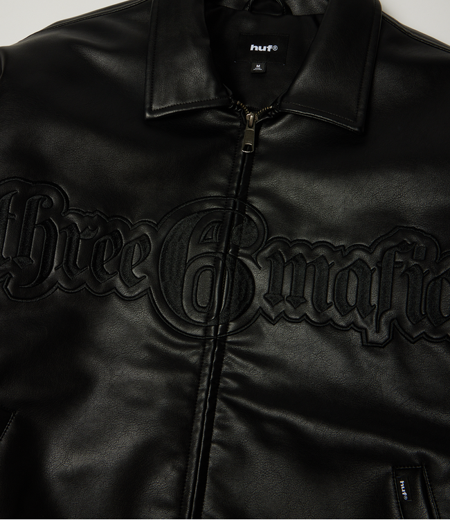 HUF Three 6 Mafia Jacket - Black