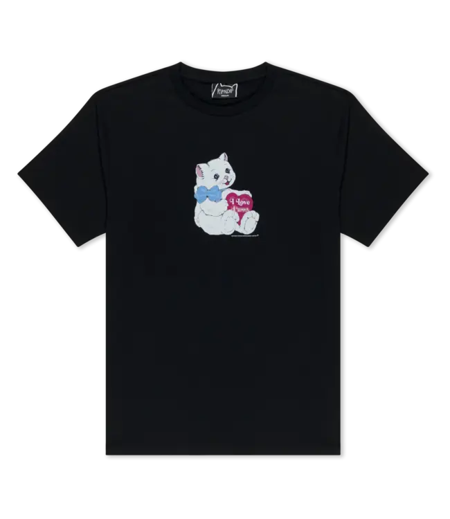 RIPNDIP I Love Cats Tee - Black