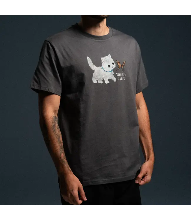 RIPNDIP Not Easy Tee - Charcoal