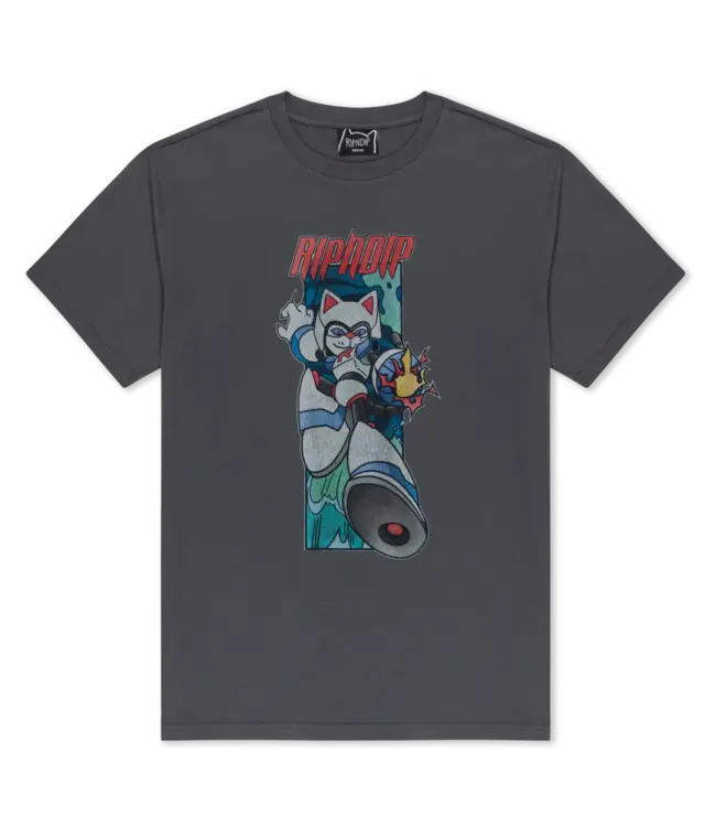RIPNDIP Rokkunerm Tee - Charcoal