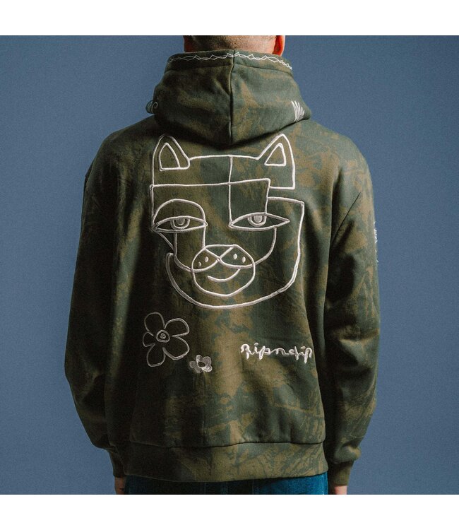 RIPNDIP Blonded Hoodie - Forest Camo