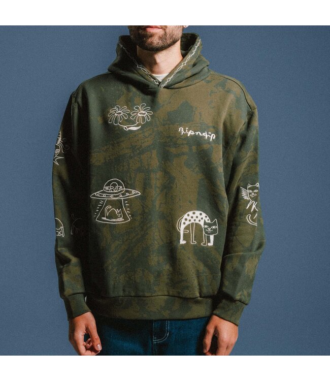 RIPNDIP Blonded Hoodie - Forest Camo