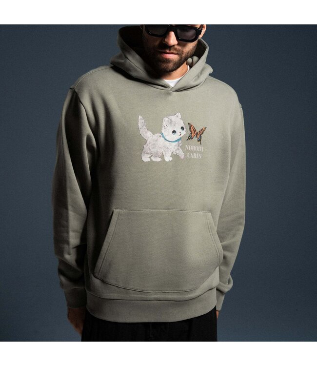 RIPNDIP Not Easy Hoodie - Silver Sage