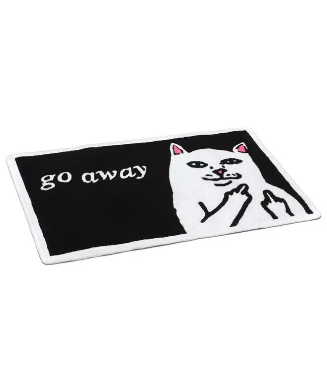 RIPNDIP Go Away Rug - Black